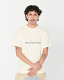 We Are Not Friends WANF Studio T-Shirt - Cream