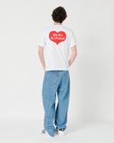 We Are Not Friends Heart House T-Shirt - White