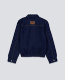 We Are Not Friends Club Denim Jacket – Dark Indigo Blue