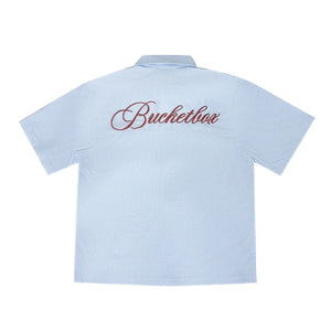 Bucket Box Resort Uniform Button Up - Blue