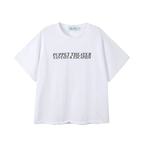 Puppet Theater Fantasy & Escapism Punk Tee - China White