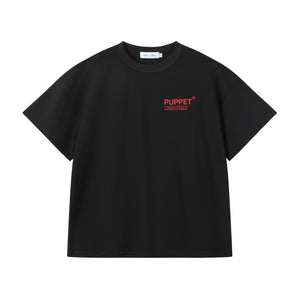 Puppet Theater Puppet Egyptian Cotton Reverse Core Tee - Black