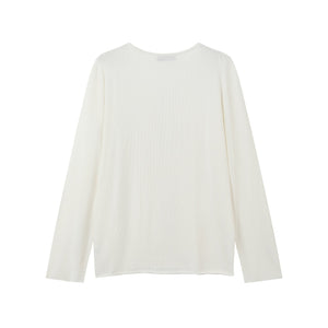 Puppet Theater Ultrafine Cotton Henley - Cream