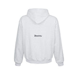 No Bad Vibez I <3 Saudi Hoodie - Ash Gray