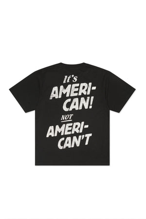Keep Out Fake Love Americana - Black