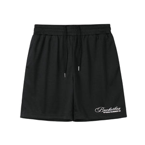 Bucket Box Mesh Summer Shorts - Black