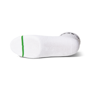 HUF 89 Crew Socks – White
