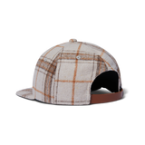 HUF 98 Plaid 5 Panel Hat - Oatmeal