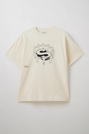 Students Cult S/S T-shirt - Nude