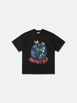 Bucket Box Camel Takeover Tee - Black