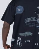 Honor the Gift All Over Los Angeles Tee - Black