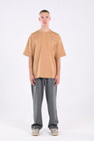 A Quarter After 3 Creative Workshop Tee - Light Brown