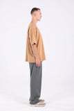 A Quarter After 3 Creative Workshop Tee - Light Brown