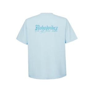 No Bad Vibez Sky CLSK Tee - Sky Blue