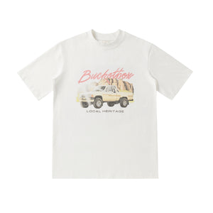 Bucket Box Local Heritage Tee - White