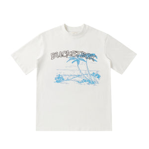 Bucket Box Finally Summer Tee - White