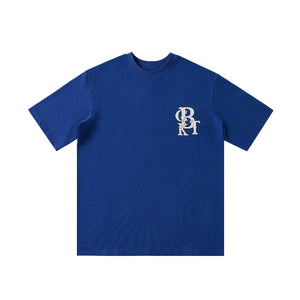 Bucket Box BCKT Tee - Blue/White