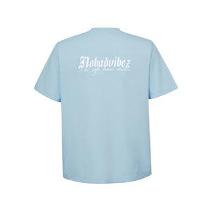 No Bad Vibez CLSK Tee - Baby Blue