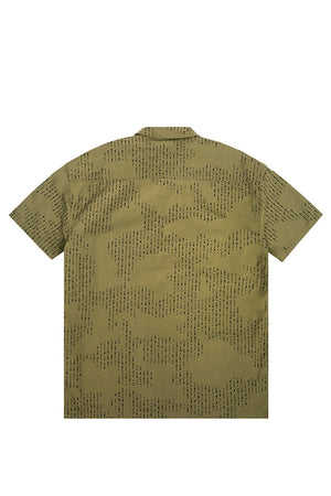 The Hundreds BDU Woven Shirt - Military Green