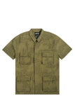 The Hundreds BDU Woven Shirt - Military Green