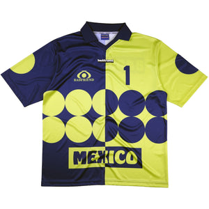 Badfriend Split Jersey - Navy/Yellow