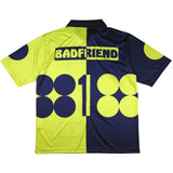 Badfriend Split Jersey - Navy/Yellow