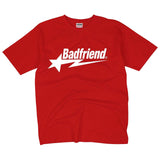 BadFriend Star Logo Tee – Red
