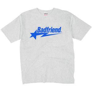 Badfriend Star Logo S/S Tee – Heather Grey