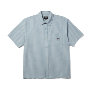 HUF Big Block Striped Shirt – Light Blue