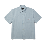 HUF Big Block Striped Shirt – Light Blue