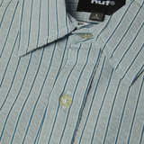 HUF Big Block Striped Shirt – Light Blue