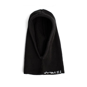 Jungles Jungles Knit Logo Balaclava – Black