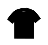 No Bad Vibez Front Letter Tee - Black