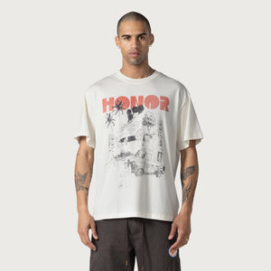 Honor The Gift Block Party T-Shirt – Bone