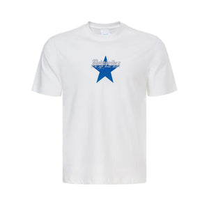 No Bad Vibez Star Tee - White