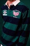 Butter Goods X Umbro Victory Rugby Polo - Navy Forest