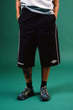 Butter Goods X Umbro Long Track Shorts - Black