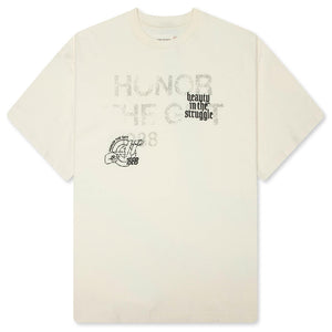 Honor The Gift Beauty In The Struggle SS Tee - White