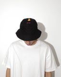 Jungles Jungles Big Face Bucket Hat - Black