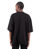 Shakawear Garment Dye Drop Shoulder Tee - Black