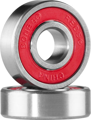 Bones Reds Skateboard Bearings – Set of 8