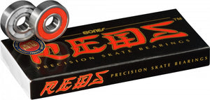 Bones Reds Skateboard Bearings – Set of 8