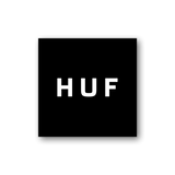 HUF Box Logo Sticker - Black