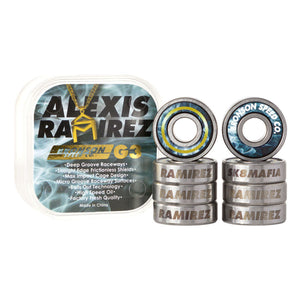 Bronson Speed Alexis Ramirez Pro Skateboard Bearings G3 – Set of 8