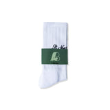 Bueno Script Logo Socks – White
