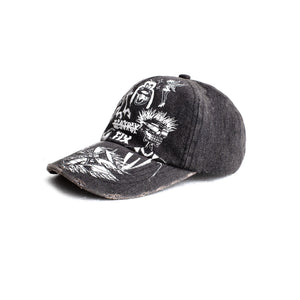Jungles Jungles Hope You're Well Cap – Washed Black