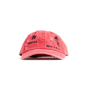 Jungles Jungles Nowhere To Go Cap - Washed Red