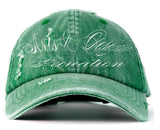 Jungles Jungles Art Design Rec Cap – Washed Green
