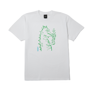 HUF Cash Dragon SS Tee – White