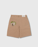 Pleasures Cat Mirror Shorts - Beige
